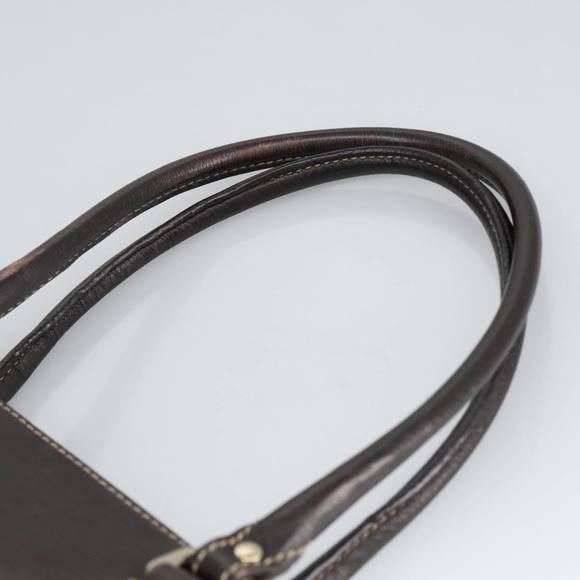 GUCCI GG Canvas Hand Bag Beige Gold 190247 Auth 98513 - Picture 8 of 16